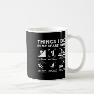 Taza De Café Cosas que hago en mi tiempo libre Amante de la esc