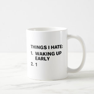 Taza De Café Cosas que odio