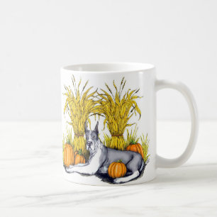 Taza De Café Cosecha de repisa de Gran Danés