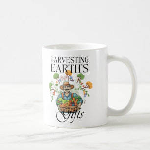 Taza De Café Cosechando los regalos de la Tierra