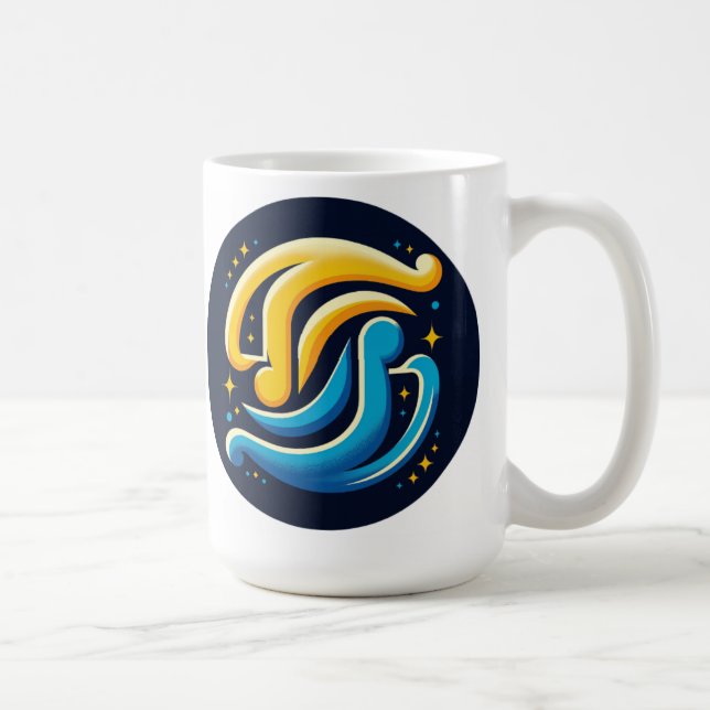 Taza De Café Cosmic Harmony Mug (Derecha)