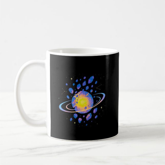 Taza De Café Cosmic Mind Core • Identity Fragments in Orbit (Izquierda)