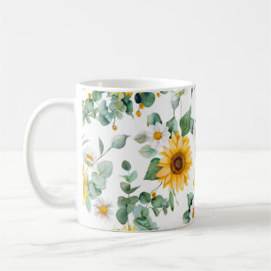 Taza De Café Cosmo Summertime Sunflower Yellow FlowGarden