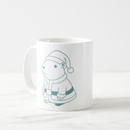 Taza De Café cosplay santa carpincho