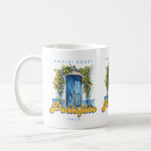 Taza De Café Costa Amalfitana Portofino La Dolce Vita Italia Le