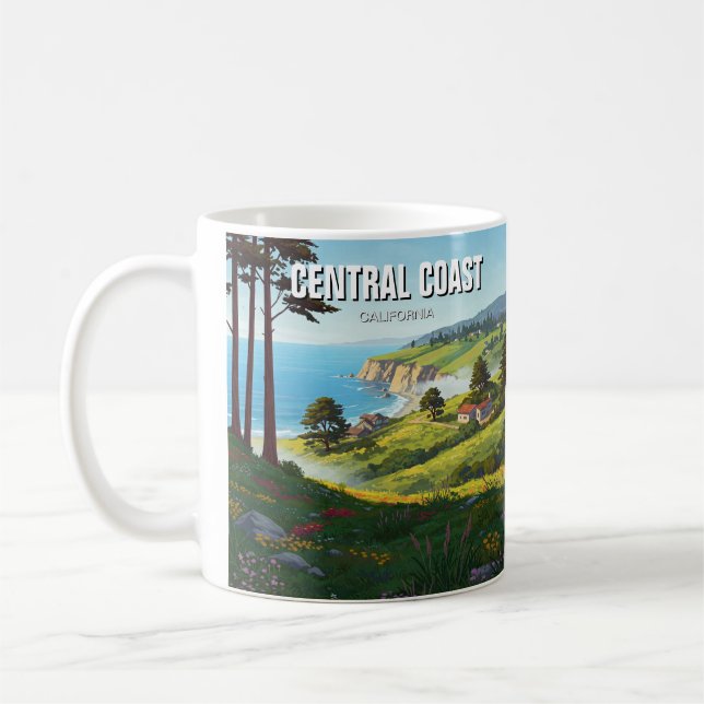 Taza De Café Costa Central de San Luis Obispo (Izquierda)