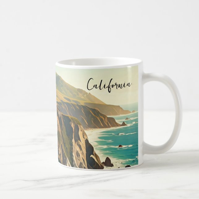 Taza De Café Costa Central del Sur de California (Derecha)