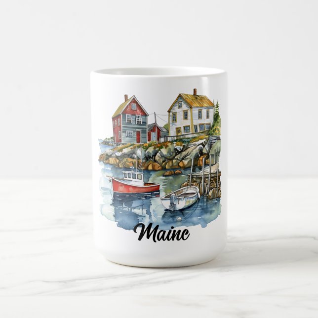 Taza De Café Costa de Maine (Centro)