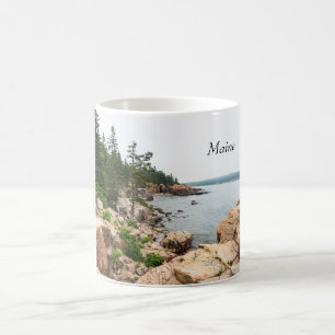 Taza De Café Costa de Maine en ruinas en el Parque Nacional de 