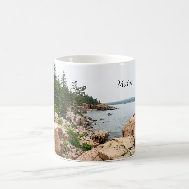 Taza De Café Costa de Maine en ruinas en el Parque Nacional de  (Centro)