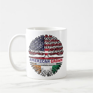 Taza De Café Costa de Marfil Marfileña Norteamérica Bandera de 