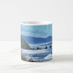 Taza De Café Costa de Oregon