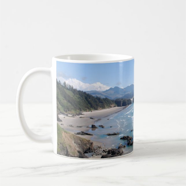 Taza De Café Costa de Oregon (Izquierda)