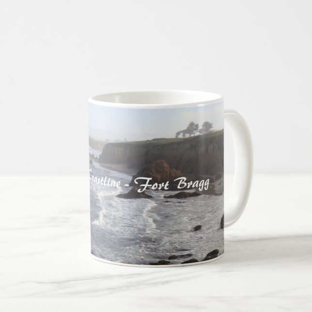 Taza De Café Costa Fort Bragg California (Anverso derecho)