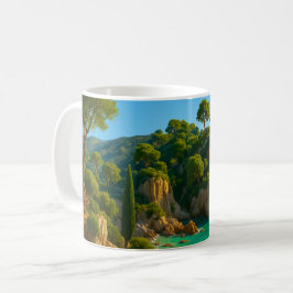 Taza De Café Costa mediterránea