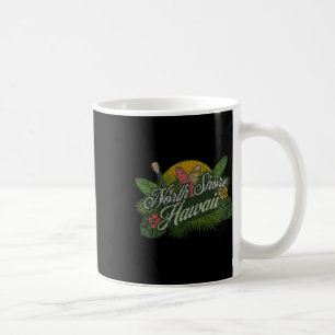 Taza De Café Costa norte de Hawaii Playa Surf Vacaciones de ver