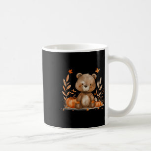 Taza De Café Costume de Halloween Oso Cuto Otoño Sale Calabaza