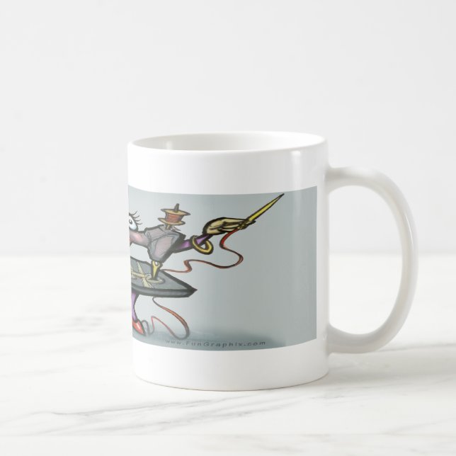 Taza De Café Costura (Derecha)