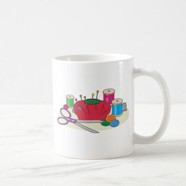 Taza De Café Costura (Derecha)