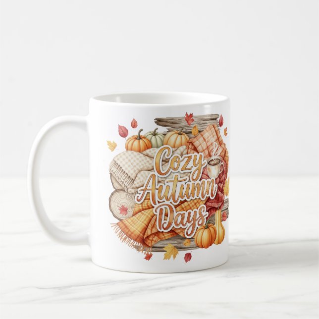 Taza De Café Cosy Autumn Days Mug (Izquierda)