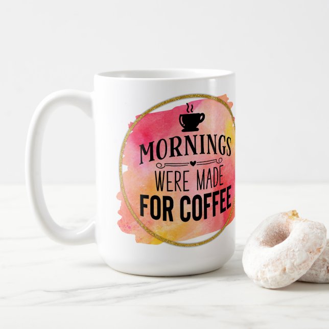 Taza De Café Cosy Morning Vibes (Con donut)