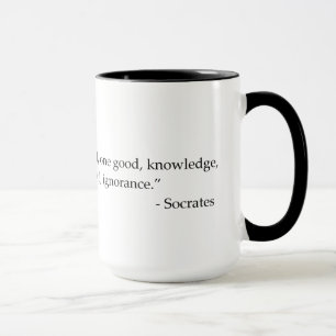 Taza de café cotizable de la filosofía de la cit