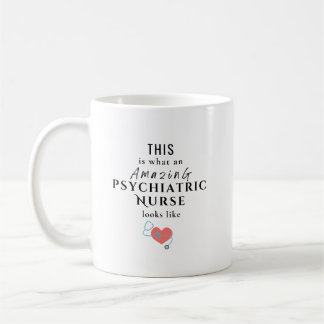 Taza De Café Cotización de Enfermera Psiquiátrica Personalizada