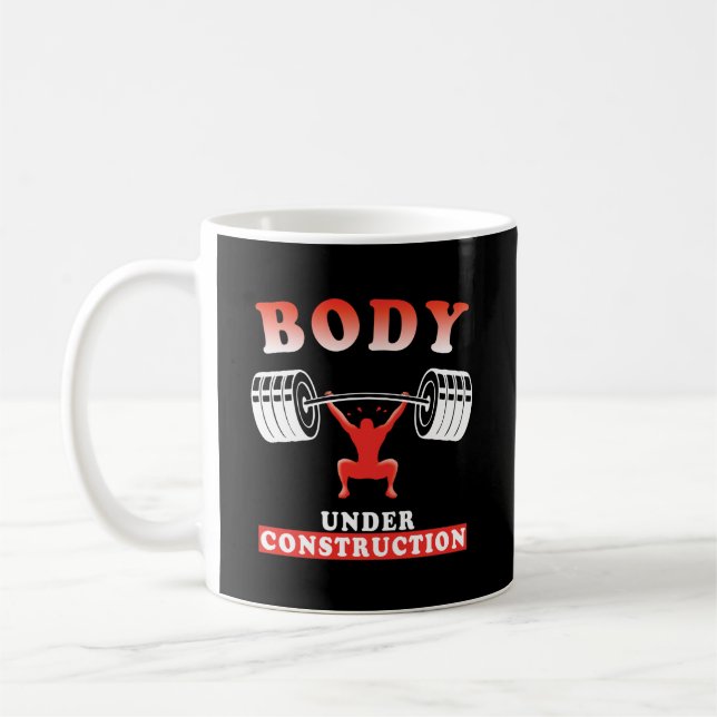 Taza De Café Cotización de entrenamiento de construcción de cue (Izquierda)