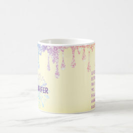 Taza De Café Cotización personalizada de la cita del peinado