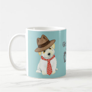 Taza De Café Coton de Tulear Dad