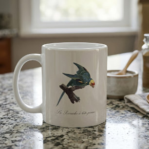 Taza De Café Cotorra de Carolina, Conuropsis carolinensis
