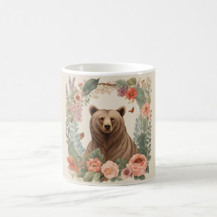 Taza De Café Cottagecore Bear