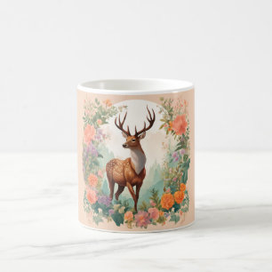 Taza De Café Cottagecore Deer