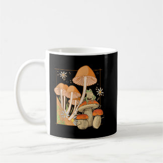 Taza De Café Cottagecore Estética Fairycore Mushrooms Goblinco