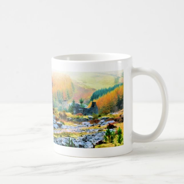 TAZA DE CAFÉ COTTAGES WALES (Derecha)