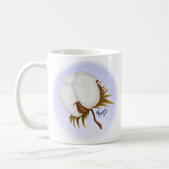 Taza De Café Cotton Boll Mug (Izquierda)