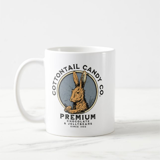 Taza De Café Cottontail Candy Co. (Izquierda)