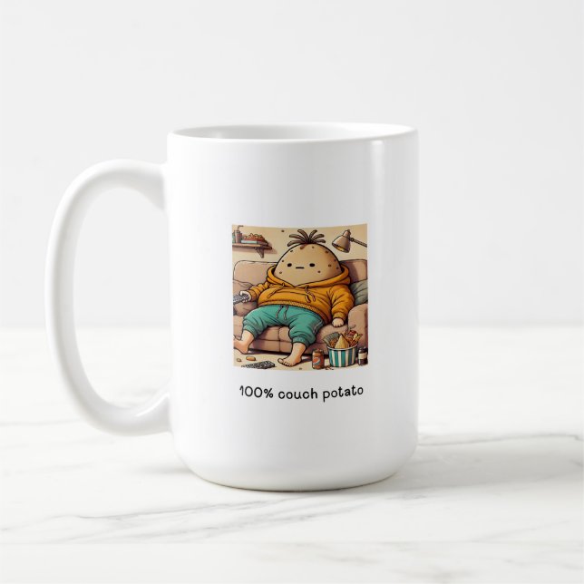 Taza De Café Couch potato mug (Izquierda)