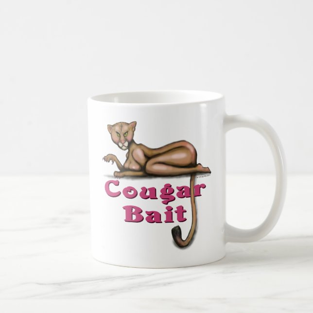 Taza De Café Cougar Bait (Derecha)