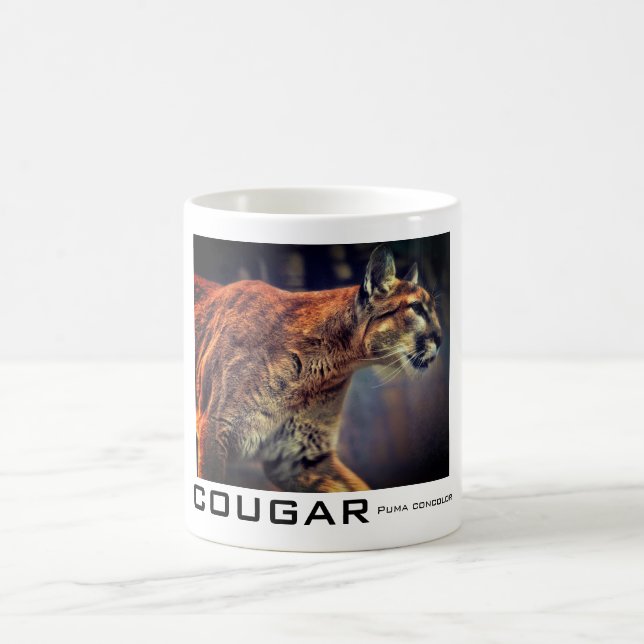 Taza De Café COUGAR：Classic Mug (Centro)