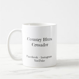 Taza De Café Country Blues Crusader Classic Mug, 325 ml