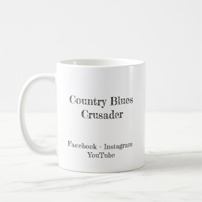 Taza De Café Country Blues Crusader Classic Mug, 325 ml (Izquierda)