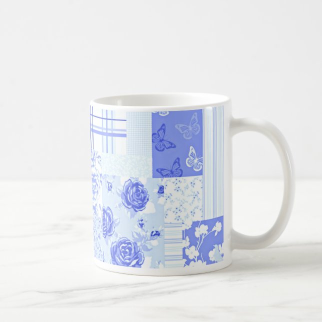 Taza De Café Country Sweet Cornflower Blue (Derecha)