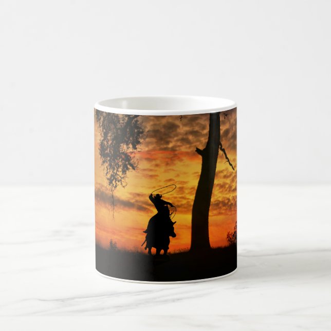 Taza De Café Country Western Rowboy (Centro)