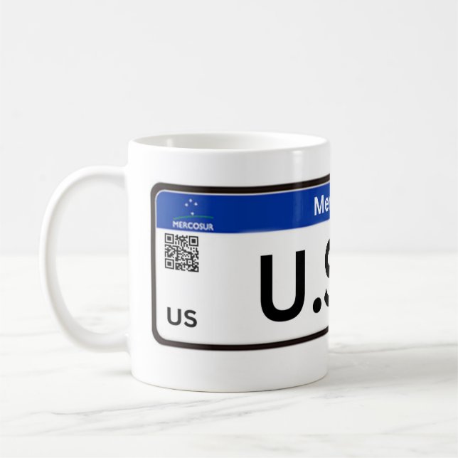 Taza De Café Coup USA mercosur (Izquierda)