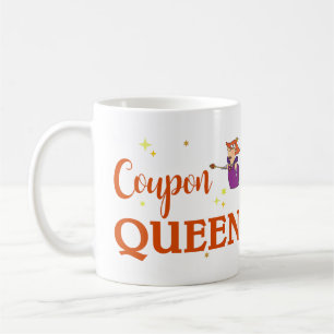 TAZA DE CAFÉ COUPON QUEEN