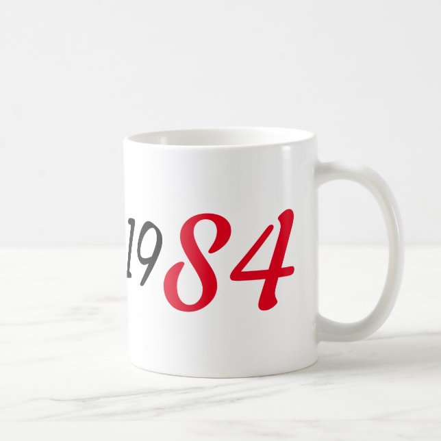 TAZA DE CAFÉ COVID 1984 (Derecha)