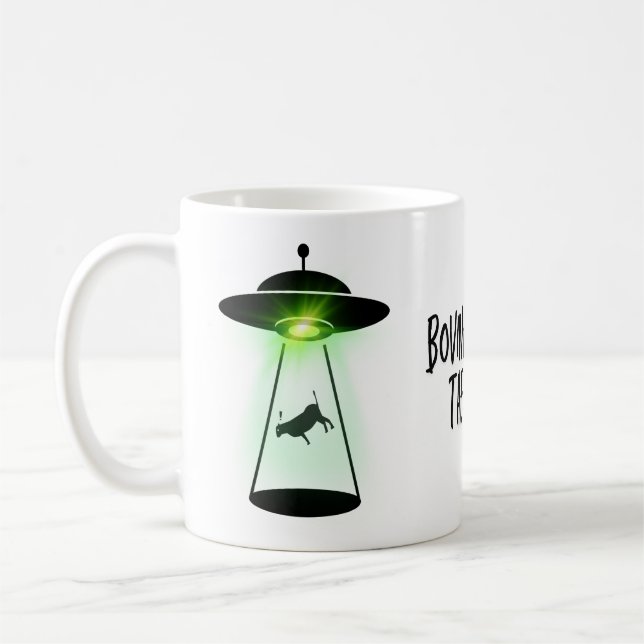 Taza De Café Cow Abduction (Izquierda)