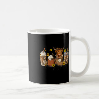 Taza De Café Cow Cow Sunflower Fall Vibes Coffee Lover