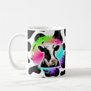 Taza De Café Cow Hazme Feliz